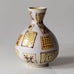 Guido Gambone, own studio, Italy, unique earthenware vase L3409