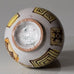 Guido Gambone, own studio, Italy, unique earthenware vase L3409