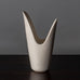 Gunnar Nylund for Rörstrand, Sweden, asymmetrical vase with white glaze J1399