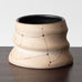 Gustavo Pérez, own studio, Mexico, partially glazed vessel with incised pattern L3271