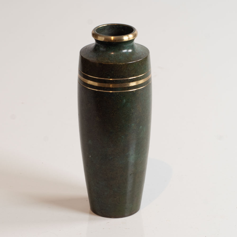 Swedish, small bronze vase M4260