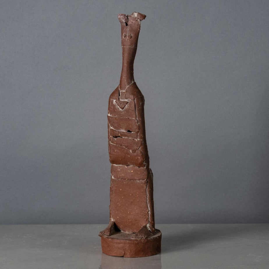 Mo Jupp, UK, unique stoneware female figure H1217