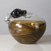 Michael Bang for Holmegaard, Denmark, unique sculptural glass vase J1466