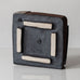 Gerald Weigel, Germany, sculptural vase with brown matte glaze K2862