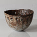 Alan Wallwork, UK, unique stoneware sculptural bowl L3339