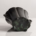 Just Andersen, Denmark, scalloped vase in disko metal L3213