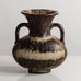 Bode Willumsen for Royal Copenhagen, Denmark, two handled vase with Sung glaze M5478