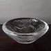 Vicke Lindstrand for Kosta, clear glass bowl with engraved figures J1452