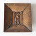 GAB, Sweden, rectangular dish with figure to interior K2041