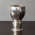 Thorvald Nielsen Meier, Denmark, silver goblet-shaped vase J1496