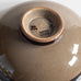 Nils Thorsson for Royal Copenhagen, Denmark, stoneware "Jungle" bowl with olive and brown glaze M5500