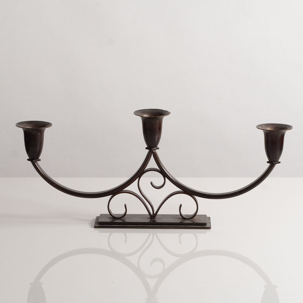 Danish bronze candelabra M5515
