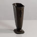 Just Andersen, Denmark, illustrated vase in disko metal L3500