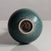 Gunnar Nylund for Rörstrand, Sweden,  stoneware vase with green crystalline glaze M5512