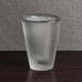 Tapio Wirkkala for Iittala, Finland, engraved glass vase M5520