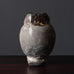 Paul Soldner, US unique stoneware sculptural vessel L3455