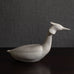 Gunnar Nylund for Rorstrand, stoneware grebe with white glaze M5506