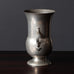 GAB Tenn, Sweden, art deco pewter vase with two handles L3435