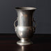 GAB Tenn, Sweden, art deco pewter vase with two handles L3435