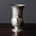 GAB Tenn, Sweden, art deco pewter vase with two handles L3435