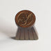 Ystad Metall, Sweden, Art deco bronze seal L3709