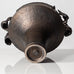 Colin Pearson, UK, unique large stoneware "winged form" vase with manganese glazes K2587