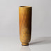 Berndt Friberg for Gustavsberg, Sweden, patterned vase with yellow haresfur glaze L3293