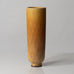 Berndt Friberg for Gustavsberg, Sweden, patterned vase with yellow haresfur glaze L3293