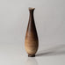 Berndt Friberg for Gustavsberg, Sweden, Unique stoneware vase with brown haresfur glaze L3349