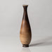Berndt Friberg for Gustavsberg, Sweden, Unique stoneware vase with brown haresfur glaze L3349