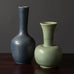 Two vases with haresfur glaze by Wilhelm Kage for Gustavsberg