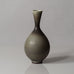 Berndt Friberg for Gustavsberg, Sweden, Unique stoneware vase with gray haresfur glaze L3062