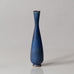 Berndt Friberg for Gustavsberg, Sweden, unique stoneware vase with blue haresfur glaze L3475