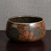 Carl Harry Stålhane for Rörstrand, Sweden, unique stoneware bowl with brown glaze M5595