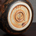 Carl Harry Stålhane for Rörstrand, Sweden, unique stoneware bowl with brown glaze M5595