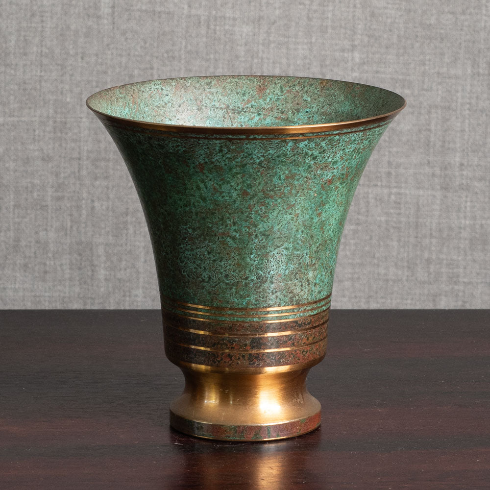 Carl Sorensen, US, patinated bronze vase M5596