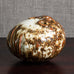 Jørgen Mogensen, own studio, Denmark, stoneware vase with brown and white glaze M5570
