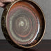 Carl Harry Stålhane for Rörstrand, Sweden, unique stoneware bowl with brown glaze M5601