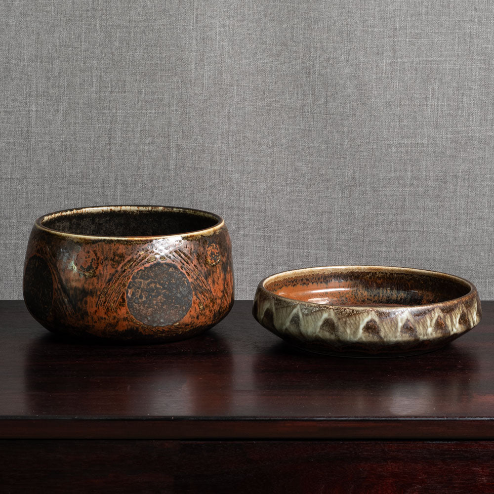 Two bowls by Carl Harry Stålhane for Rörstrand, Sweden