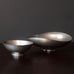 Two bowls by Edvin Ollers for Gjutet Tenn, Swede