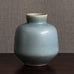 Berndt Friberg for Gustavsberg, Sweden, stoneware vase with pale blue gray haresfur glaze M5565