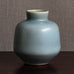 Berndt Friberg for Gustavsberg, Sweden, stoneware vase with pale blue gray haresfur glaze M5565