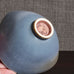 Berndt Friberg for Gustavsberg, Sweden, stoneware bowl with pale blue gray haresfur glaze M5429