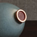 Berndt Friberg for Gustavsberg, Sweden, stoneware bowl with pale blue gray haresfur glaze M4052