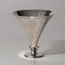 GAB, Sweden, flaring silver vase L3493