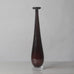 Nils Landberg for Orrefors, Sweden, "Expo" vase in red glass J1486