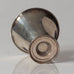 GAB, art deco silver footed vase L3022