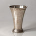 AB Hellsten, Sweden, art nouveau silver footed vase K2407