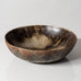 Axel Salto for Royal Copenhagen, Denmark, large bowl with carved lines and Sung glaze K2271
