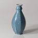 Josef Ekberg for Gustavsberg, Sweden, unique carved art nouveau stoneware vase L3384